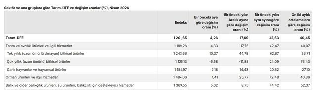 Tarladan Sofraya Yüksek Fiyat Baskısı: Tarımsal Üretici Enflasyonu Gıda Güvenliğini Tehdit Ediyor