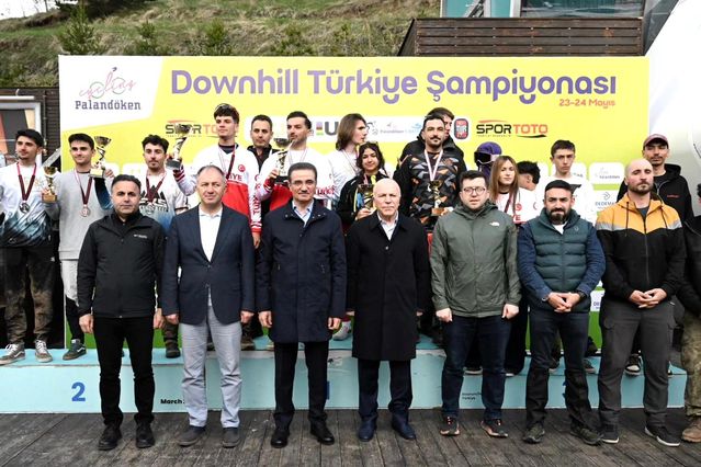 Downhill Türkiye Şampiyonası'nda madalyalar sahibini buldu
