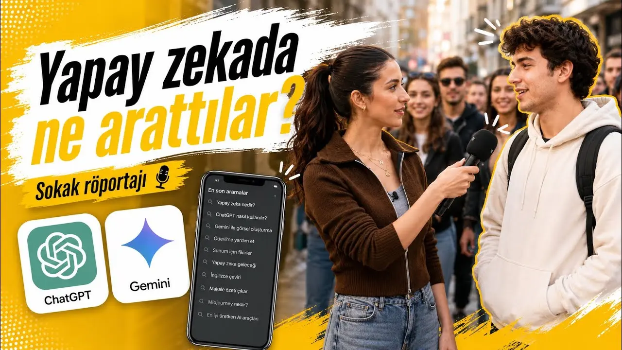 İstanbul Sokaklarında Yapay Zeka: Halkın Dijital Geleceğe Bakışı
