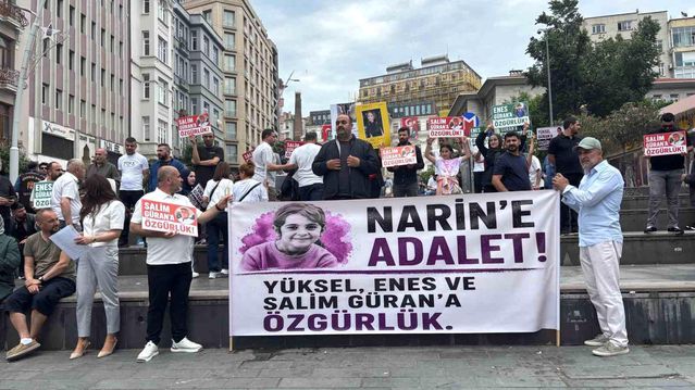 Narin Güran Davasında Protesto