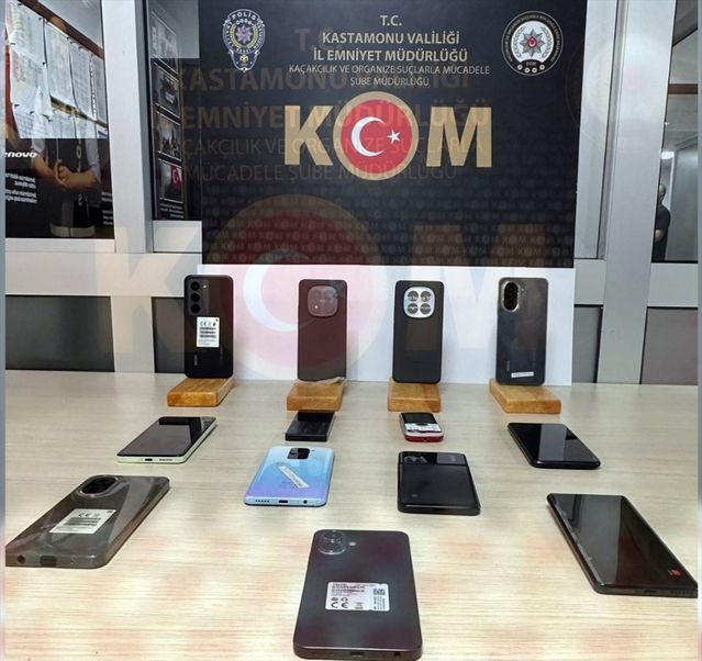 Kastamonu'da Kaçakçılık Operasyonu