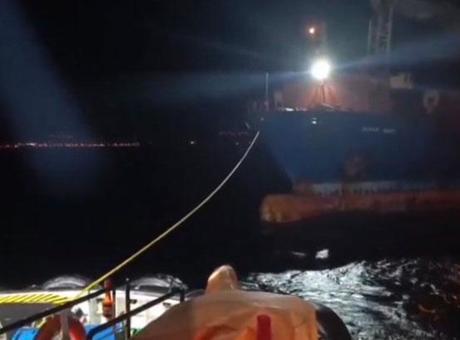 Çanakkale Boğazı’nda gemi arızası