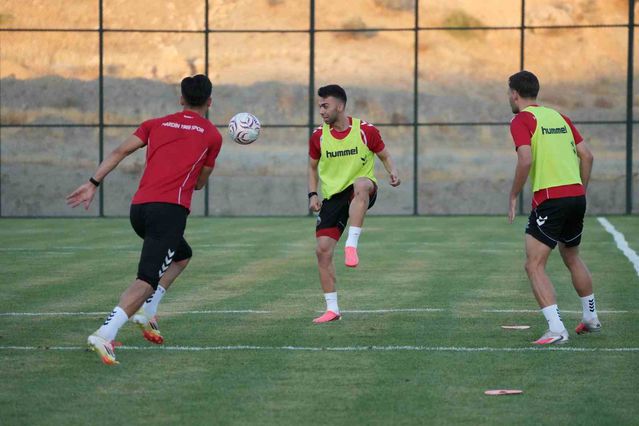 Mardin 1969 Spor Vanspor MAçına Hazırlanıyor