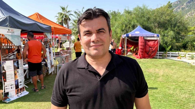 Uluslararası Fethiye Spor Festivali'nde açık su yüzme yarışına bin 600 sporcu katıldı